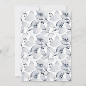 Winter Botanische Kaarten Foto's Vergroente kerstd (Achterkant)