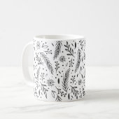 Winter Botanische Klassieke Mok (Voorkant links)