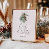 Winter Botanische Trouwkaarten & Geschenken Poster