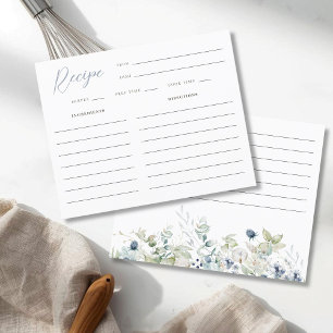 Winter Botanische Vrijgezellenfeest Recept Kaart