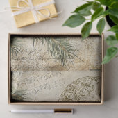  Winter Botanische w/Birds Decoupage Tissuepapier (Geschenk)