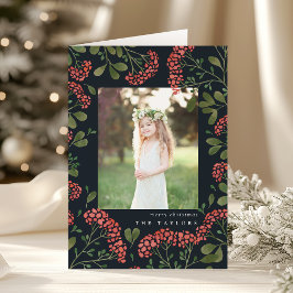 Winter Bouquet | Gevouwen feestdag Kaart