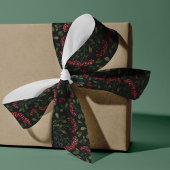 Winter Bouquet Pattern Grosgrain Lint