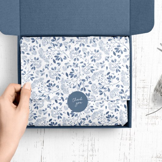 Winter Bouquet Pattern Tissuepapier