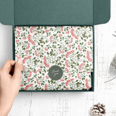 Winter Bouquet Pattern Tissuepapier