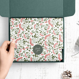 Winter Bouquet Pattern Tissuepapier