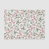 Winter Bouquet Pattern Tissuepapier (Voorkant)