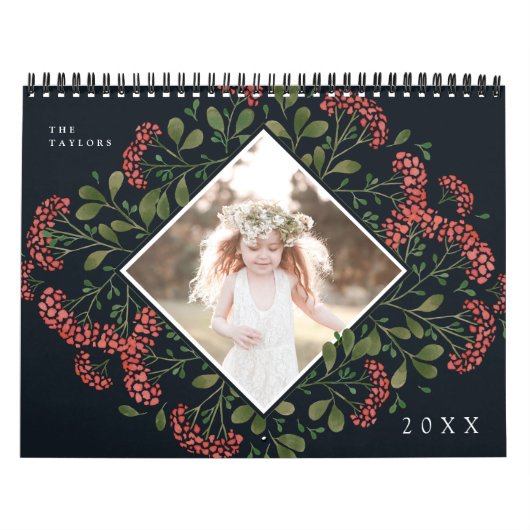 Winter Bouquet Photo Calendar Kalender (Hoes)