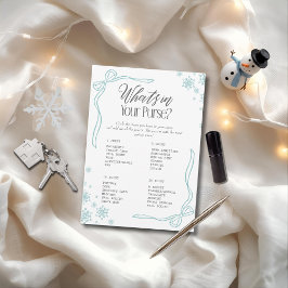 Winter Bow Green Wat zit er in je tas? wild Kaart