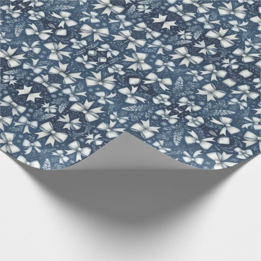 Winter Bows Cadeaupapier (Hoek)