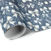 Winter Bows Cadeaupapier (Rol Hoek)