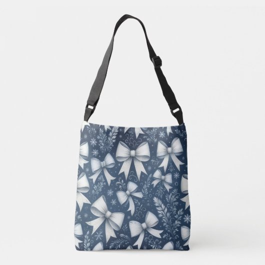Winter Bows Crossbody Tas (Achterkant)