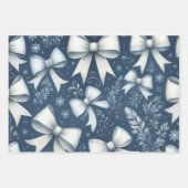 Winter Bows Inpakpapier Vel (Voorkant)