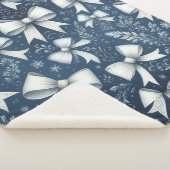 Winter Bows Sherpa Deken (3/4)