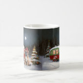 Winter Boxer Caravan Kerst Avontuur Koffiemok (Center)