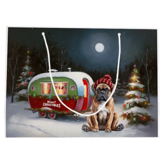 Winter Boxer Caravan Kerstavontuur Groot Cadeauzakje (Achterkant)