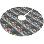 Winter Boxer Caravan Kerstavontuur Kerstboom Rok (Gekanteld)