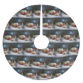 Winter Boxer Caravan Kerstavontuur Kerstboom Rok (Voorkant)