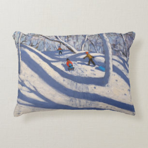 Winter Bramcote Nottingham 2008 Decoratief Kussen