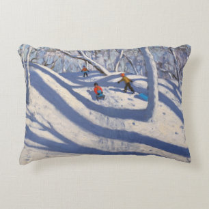 Winter Bramcote Nottingham 2009 Decoratief Kussen