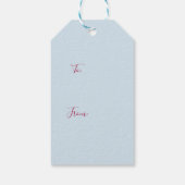 Winter Branches — Label Cadeaulabel (Achterkant)