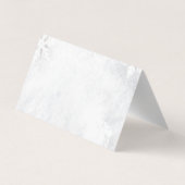 Winter Branches Lantaarn Snowflakes Dank u kaart Visitekaartje (Achterkant)