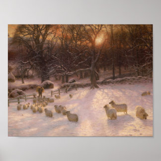 Winter Breakfast, Joseph Farquharson Poster