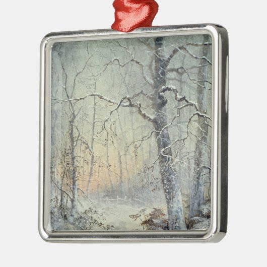 Winter Breakfast Metalen Ornament (Links)
