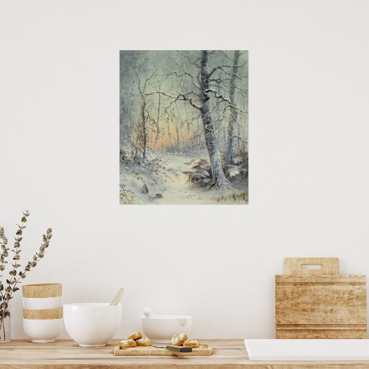 Winter Breakfast Poster (Keuken)