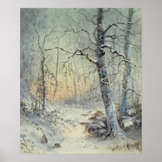 Winter Breakfast Poster (Voorkant)