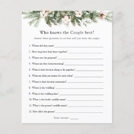 Winter Bridal die het paarse beste spel kent