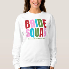 Winter Bride Squad Bachelorette Trui