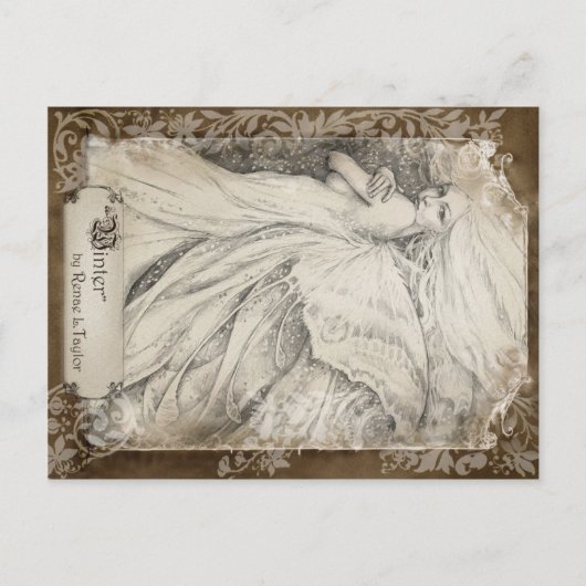 Winter Briefkaart (Voorkant)