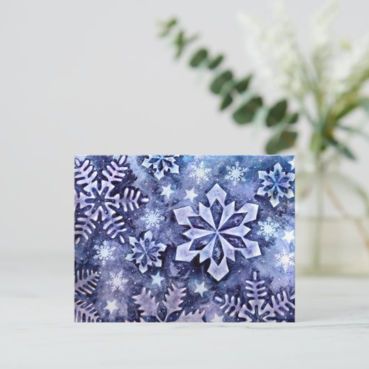 Winter Briefkaart (Staand voorkant)