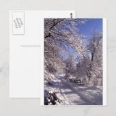 Winter Briefkaart (Voorkant / Achterkant)