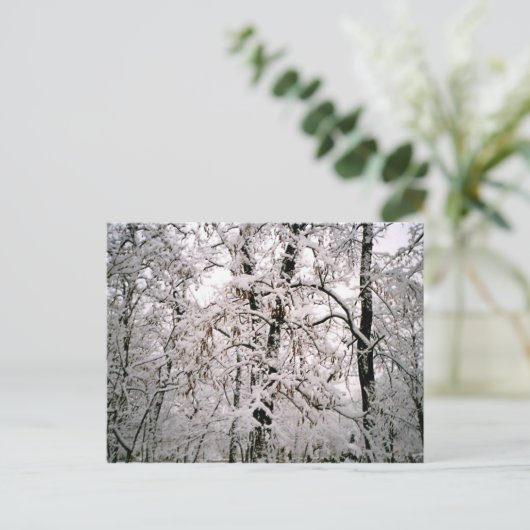 Winter Briefkaart (Staand voorkant)