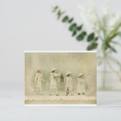 winter briefkaart (Staand voorkant)