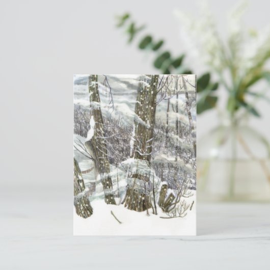 Winter Briefkaart (Staand voorkant)