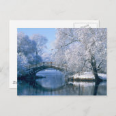 Winter Briefkaart (Voorkant / Achterkant)