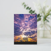 Winter-Briefkaart Briefkaart (Staand voorkant)