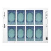 Winter Brocade Apothecary Label (Full Sheet)