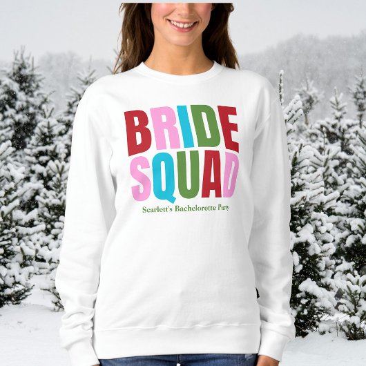 Winter Bruids Bruidsmeisjes Juffrouw Trui