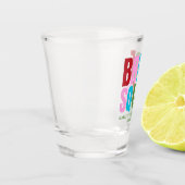 Winter Bruidsmeisjes Meidenavakantie Shot Glas (Links)