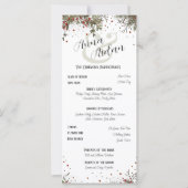 Winter Bruiloft Elegante Moderne Inspirivity (Voorkant)