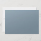 Winter bruiloft foto opslaan van de datum kaart (Achterkant)