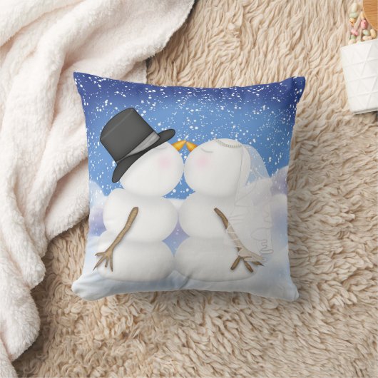 Winter bruiloft kussen (Deken)