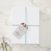 Winter Bruiloftsshower Cadeautag Cadeaulabel (Met Touw)