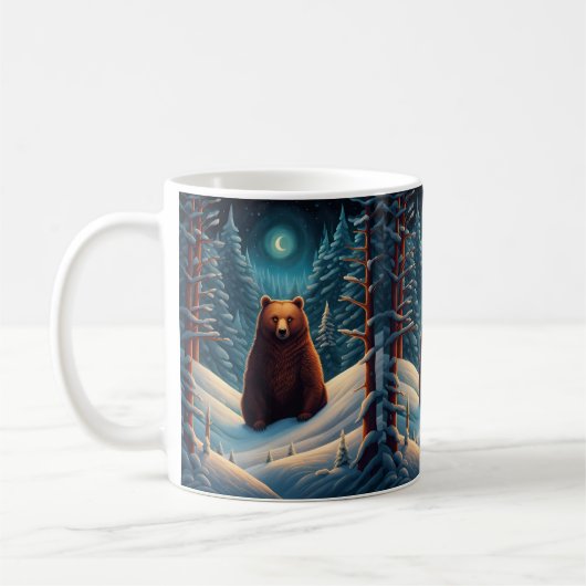 Winter Bruin Beer Koffie Mok (Links)