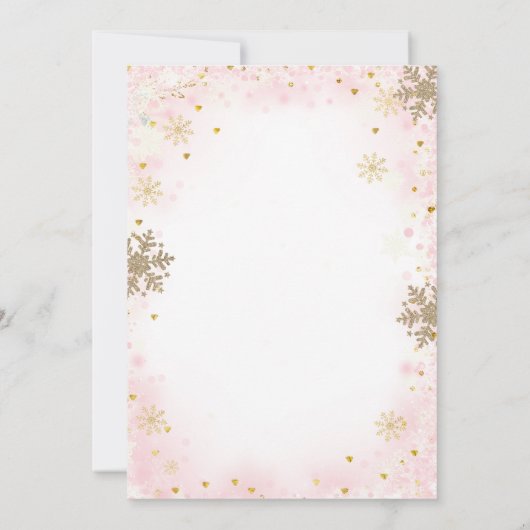 Winter Brunch en Bubble Champagne Vrijgezellenfees Kaart (Achterkant)