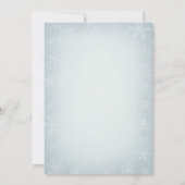 Winter Brunch Uitnodiging | Elegante Vorst (Achterkant)